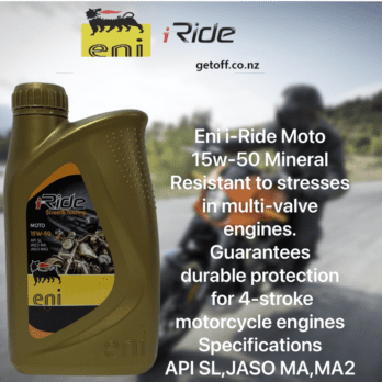 Eni i-Ride Moto 15w-50 lubricant  1 Litre