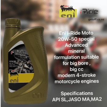 Eni  i-Ride Special 20w-50 lubricant  1 Litre