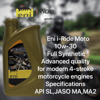 Eni i-Ride Moto 10w-30 lubricant  1 Litre