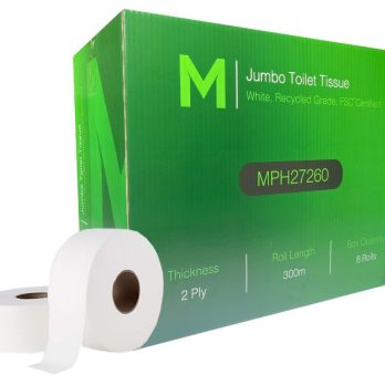 Recycled Jumbo toilet tissue 300m