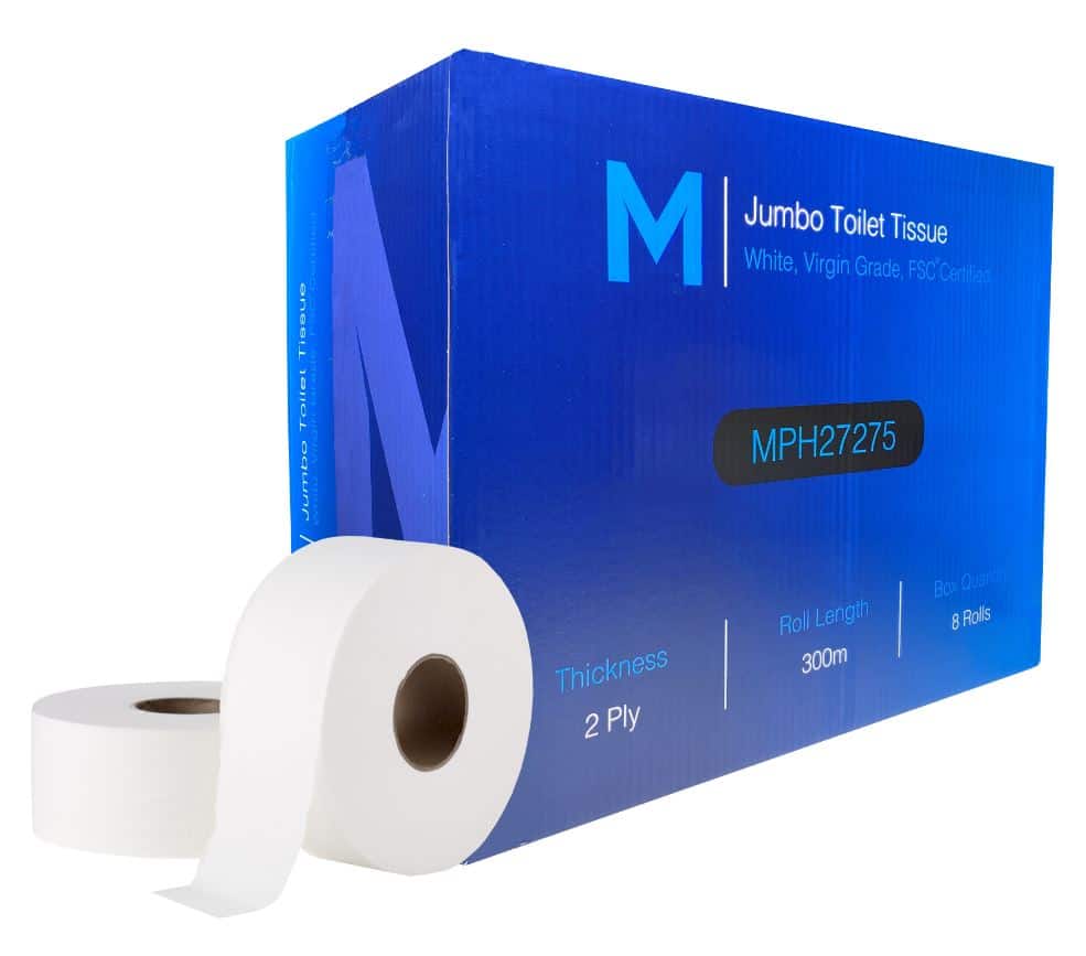 recycled jumbo toilet tissue 300m #2
